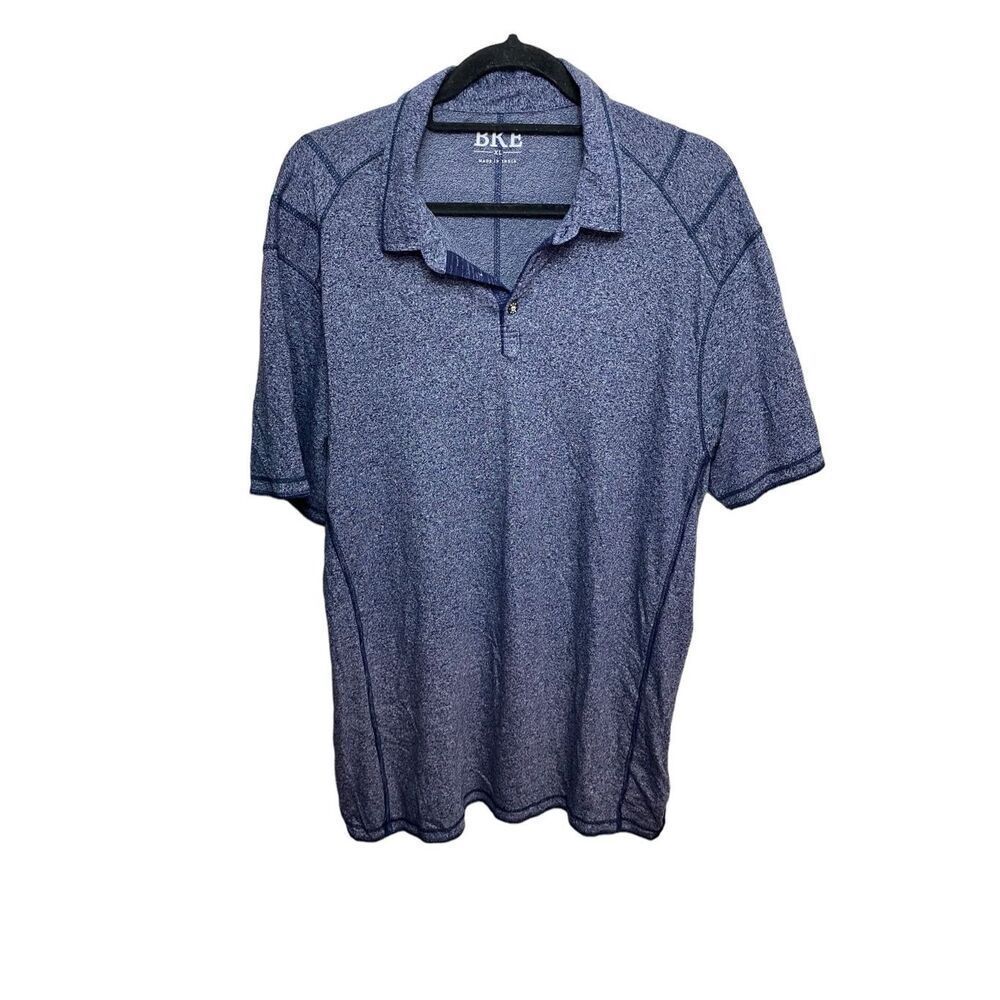 BKE Buckle Mens Gray Short Sleeve Polo Shirt Size XL